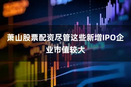 萧山股票配资尽管这些新增IPO企业市值较大